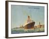 Cunard Line Promotional Brochure for R.M.S 'Carinthia' C.1926-30-null-Framed Giclee Print