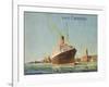 Cunard Line Promotional Brochure for R.M.S 'Carinthia' C.1926-30-null-Framed Giclee Print