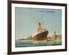 Cunard Line Promotional Brochure for R.M.S 'Carinthia' C.1926-30-null-Framed Giclee Print