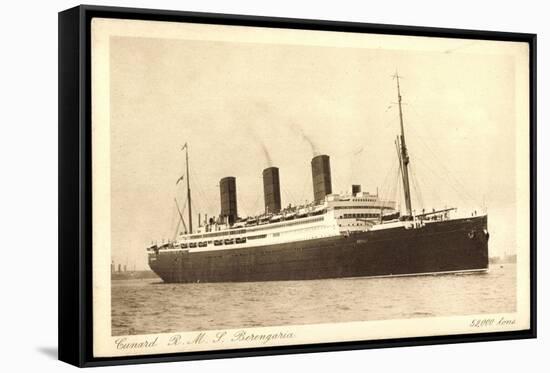 Cunard Line, R.M.S. Berengaria, Huge Steamer-null-Framed Stretched Canvas