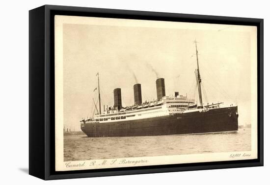 Cunard Line, R.M.S. Berengaria, Huge Steamer-null-Framed Stretched Canvas