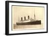 Cunard Line, R.M.S. Berengaria, Huge Steamer-null-Framed Giclee Print