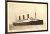 Cunard Line, R.M.S. Berengaria, Huge Steamer-null-Framed Giclee Print