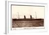 Cunard Line, R.M.S. Campania, Dampfschiff in Fahrt-null-Framed Giclee Print