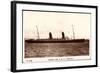 Cunard Line, R.M.S. Campania, Dampfschiff in Fahrt-null-Framed Giclee Print