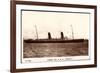 Cunard Line, R.M.S. Campania, Dampfschiff in Fahrt-null-Framed Giclee Print