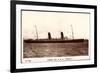 Cunard Line, R.M.S. Campania, Dampfschiff in Fahrt-null-Framed Giclee Print