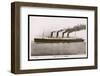 Cunard Line R.M.S. Mauretania-null-Framed Premium Photographic Print