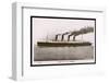 Cunard Line R.M.S. Mauretania-null-Framed Premium Photographic Print