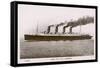 Cunard Line R.M.S. Mauretania-null-Framed Stretched Canvas