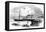 Cunard Line's First Transatlantic Liner 'Britannia' Leaving Boston, Massachusetts, USA, 1847-Smyth-Framed Stretched Canvas