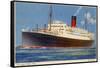 Cunard Line Steamship RMS 'Franconia, C1923-C1939-Kenneth Denton Shoesmith-Framed Stretched Canvas