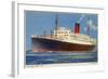 Cunard Line Steamship RMS 'Franconia, C1923-C1939-Kenneth Denton Shoesmith-Framed Giclee Print