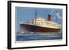 Cunard Line Steamship RMS 'Franconia, C1923-C1939-Kenneth Denton Shoesmith-Framed Giclee Print