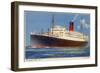 Cunard Line Steamship RMS 'Franconia, C1923-C1939-Kenneth Denton Shoesmith-Framed Giclee Print