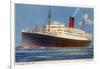 Cunard Line Steamship RMS 'Franconia, C1923-C1939-Kenneth Denton Shoesmith-Framed Giclee Print