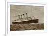 Cunard Liner RMS Aquitania-null-Framed Photographic Print