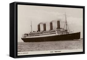 Cunard Liner RMS Aquitania-null-Framed Stretched Canvas