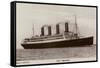 Cunard Liner RMS Aquitania-null-Framed Stretched Canvas