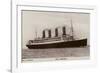 Cunard Liner RMS Aquitania-null-Framed Photographic Print