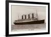 Cunard Liner RMS Aquitania-null-Framed Photographic Print