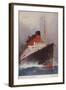 Cunard Liner RMS Mauretania-null-Framed Giclee Print