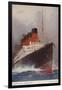 Cunard Liner RMS Mauretania-null-Framed Giclee Print