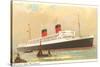 Cunard Mauretania, Ocean Liner-null-Stretched Canvas