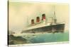Cunard Ocean Liner RMS Queen Mary-null-Stretched Canvas