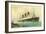 Cunard Ocean Liner RMS Queen Mary-null-Framed Art Print