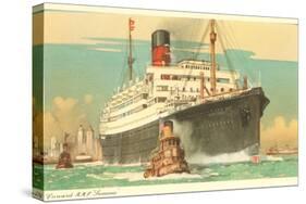 Cunard Ocean Liner RMS Samaria-null-Stretched Canvas