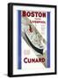 Cunard Poster-null-Framed Photographic Print