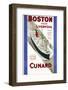 Cunard Poster-null-Framed Photographic Print
