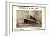 Cunard S.S. Co, R.M.S Lusitania and Mauretania-null-Framed Giclee Print