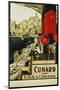 Cunard Usa and Canada Poster-null-Mounted Giclee Print