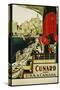 Cunard Usa and Canada Poster-null-Stretched Canvas