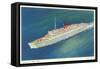 Cunard White Star, Caronia, Ocean Liner-null-Framed Stretched Canvas