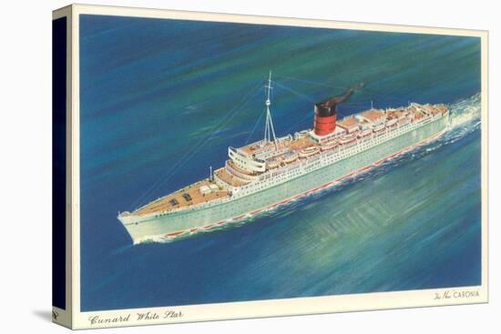 Cunard White Star, Caronia, Ocean Liner-null-Stretched Canvas