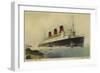 Cunard White Star Line Liner RMS Queen Mary-null-Framed Giclee Print