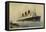 Cunard White Star Line Liner RMS Queen Mary-null-Framed Stretched Canvas