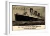 Cunard White Star Line R.M.S. Queen Mary-null-Framed Giclee Print