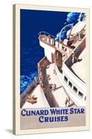 Cunard White Star Line-William Howard Jarvis-Stretched Canvas