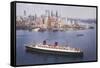 Cunard White Star Liner-null-Framed Stretched Canvas