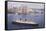 Cunard White Star Liner-null-Framed Stretched Canvas