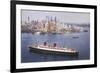Cunard White Star Liner-null-Framed Art Print