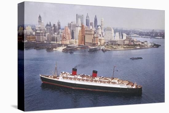 Cunard White Star Liner-null-Stretched Canvas