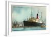 Cunard White Star-null-Framed Art Print