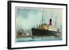 Cunard White Star-null-Framed Art Print