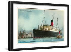 Cunard White Star-null-Framed Art Print