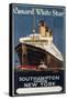 Cunard White Star-null-Framed Stretched Canvas